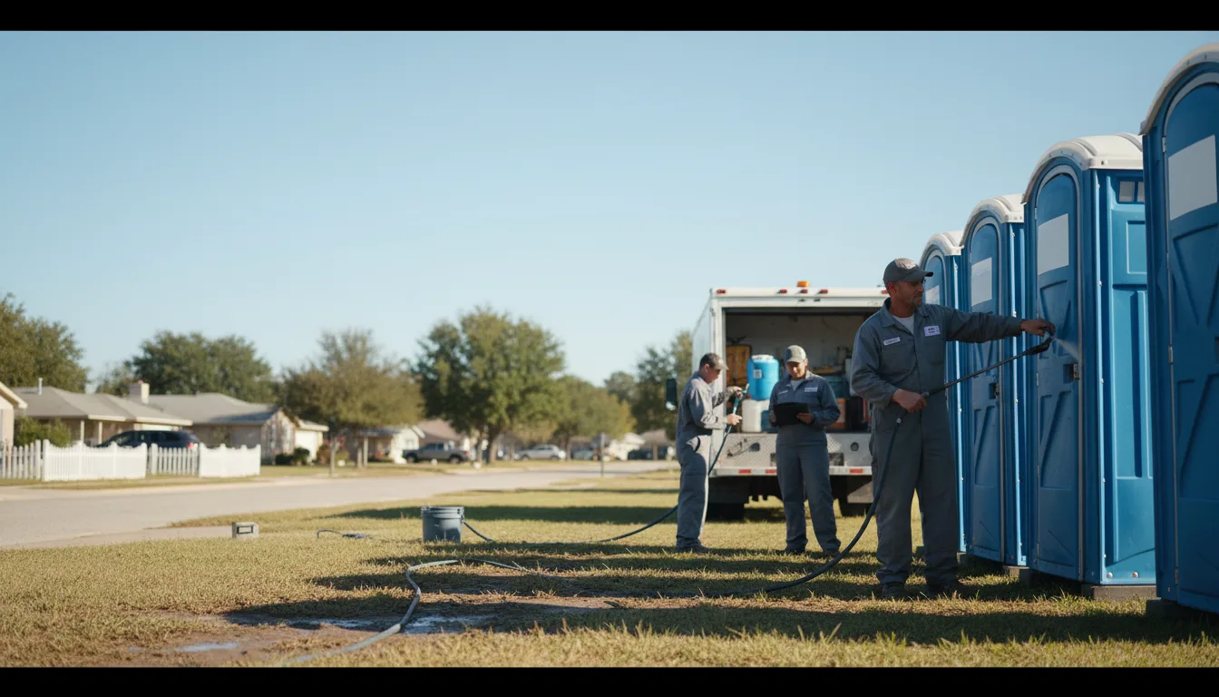 Long-Term Portable Toilet Rental in La Crosse, VA near me